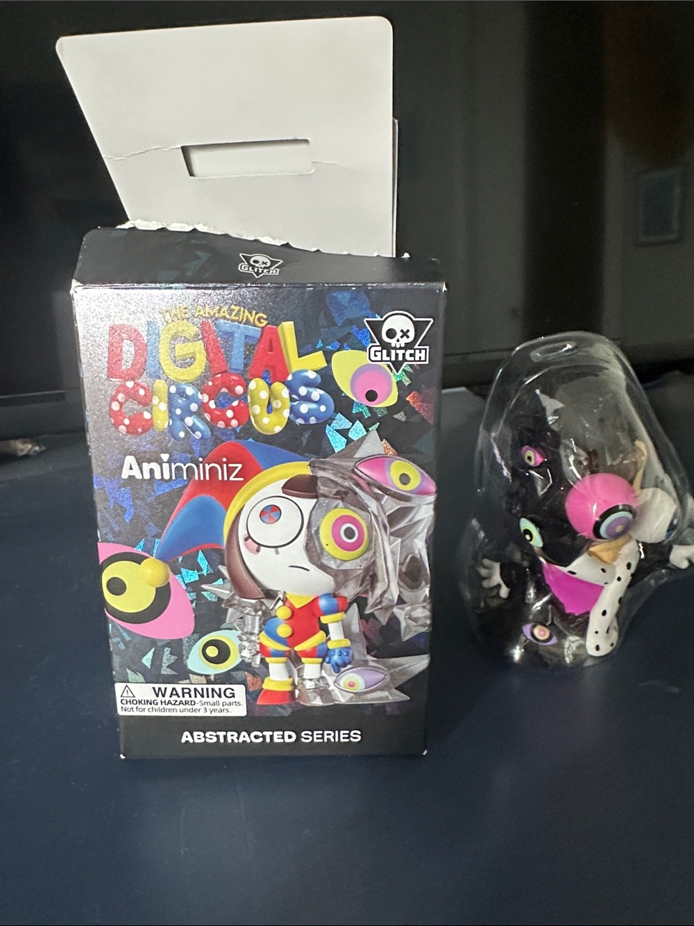 The amazing digital circus abstracted Animiniz Kinger collectible Figure